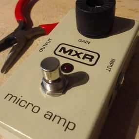 MXR Micro Amp gain pot replacement